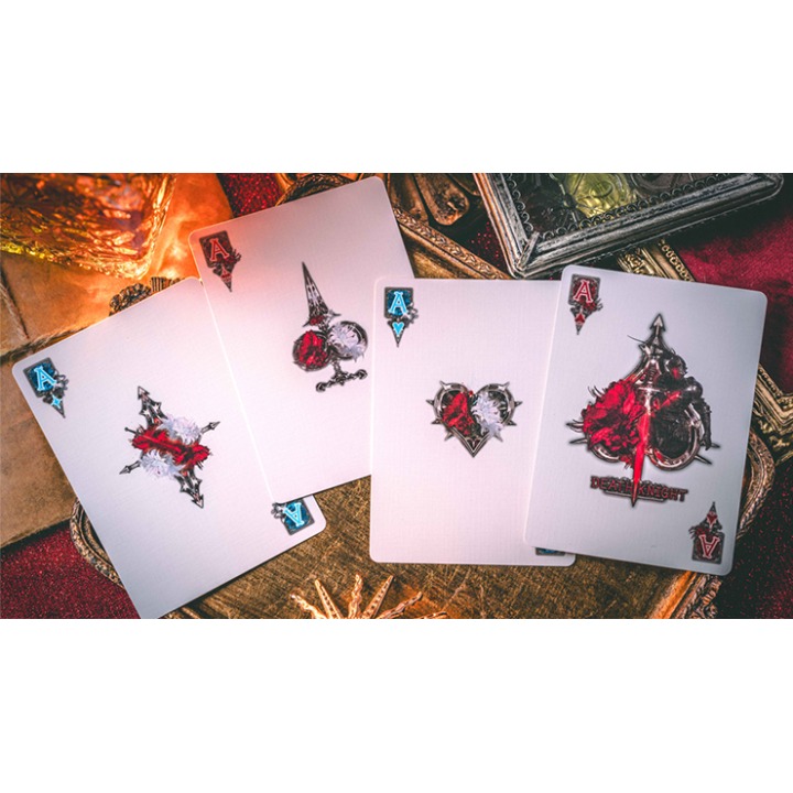 Death Knight (Inferno) Playing Cards by Evokad