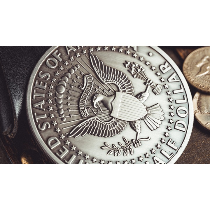 Bacon Jumbo Coin (Half Dollar) by Bacon Magic