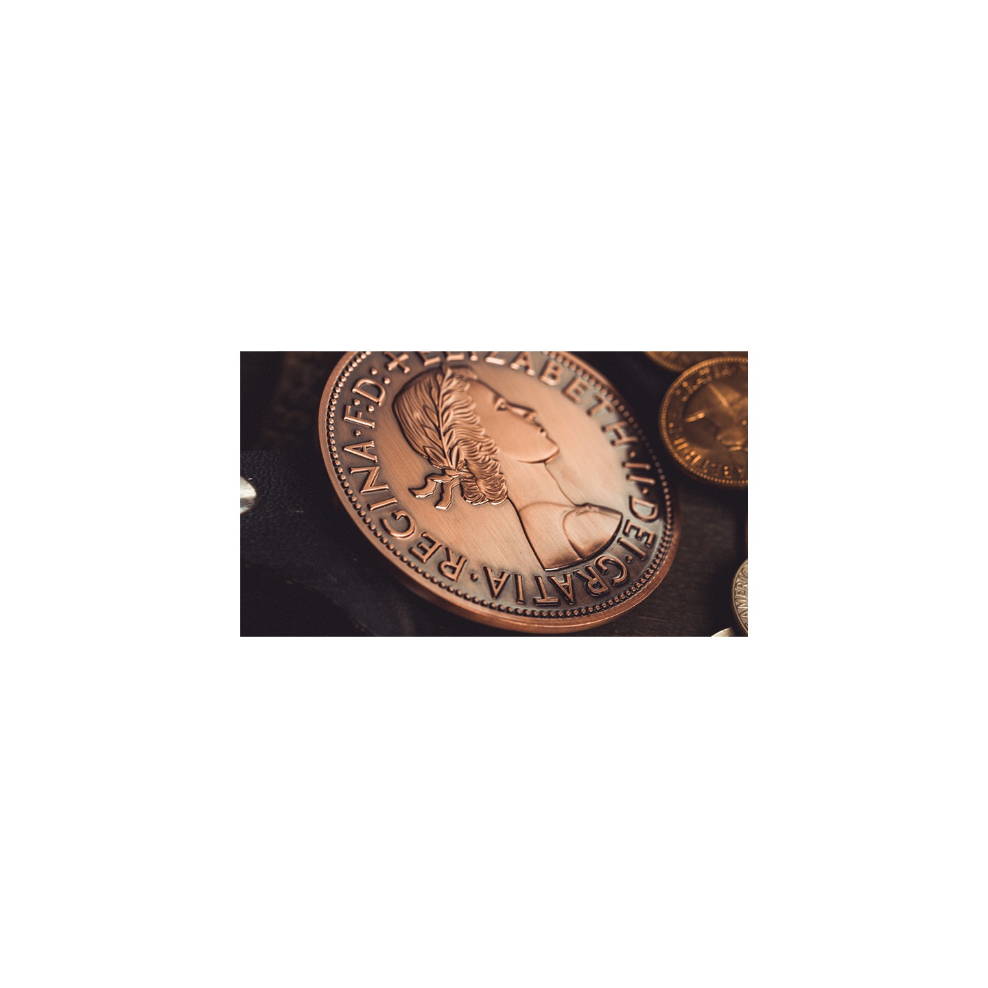 Bacon Jumbo Coin (English Penny) by Bacon Magic