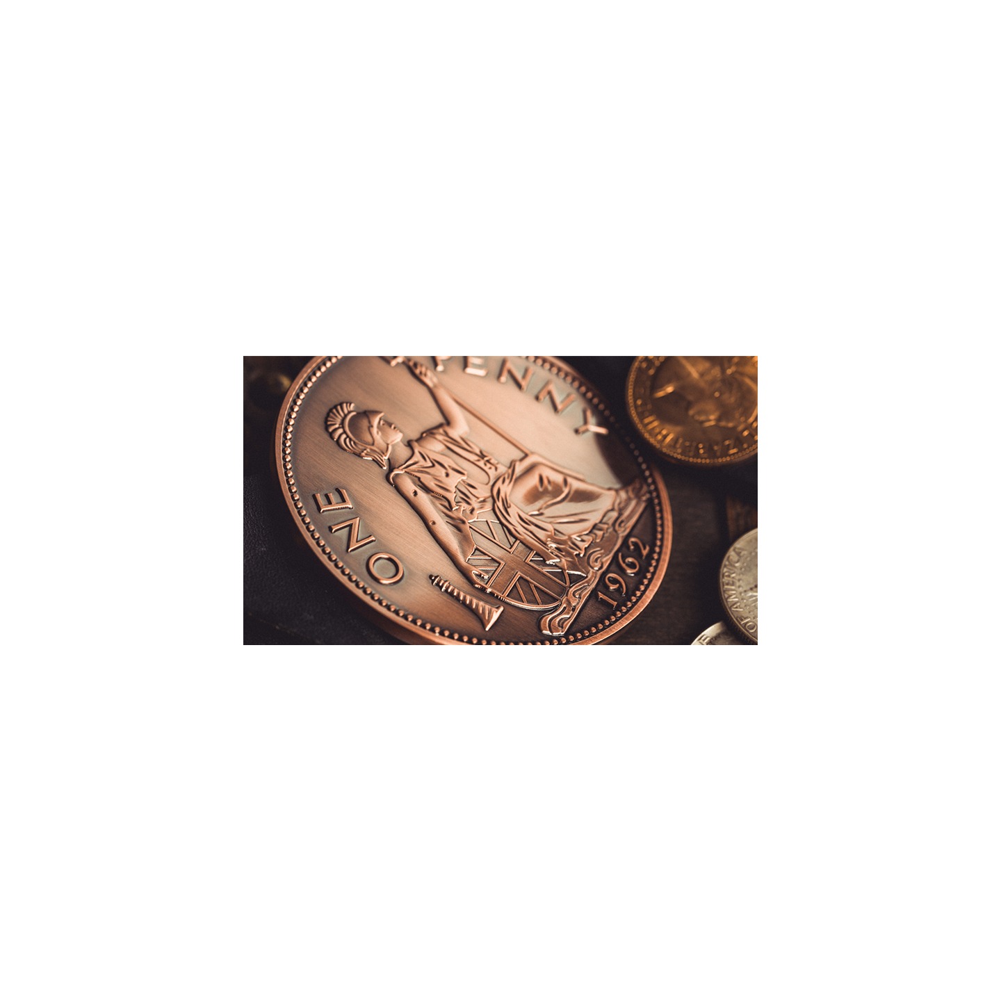 Bacon Jumbo Coin (English Penny) by Bacon Magic
