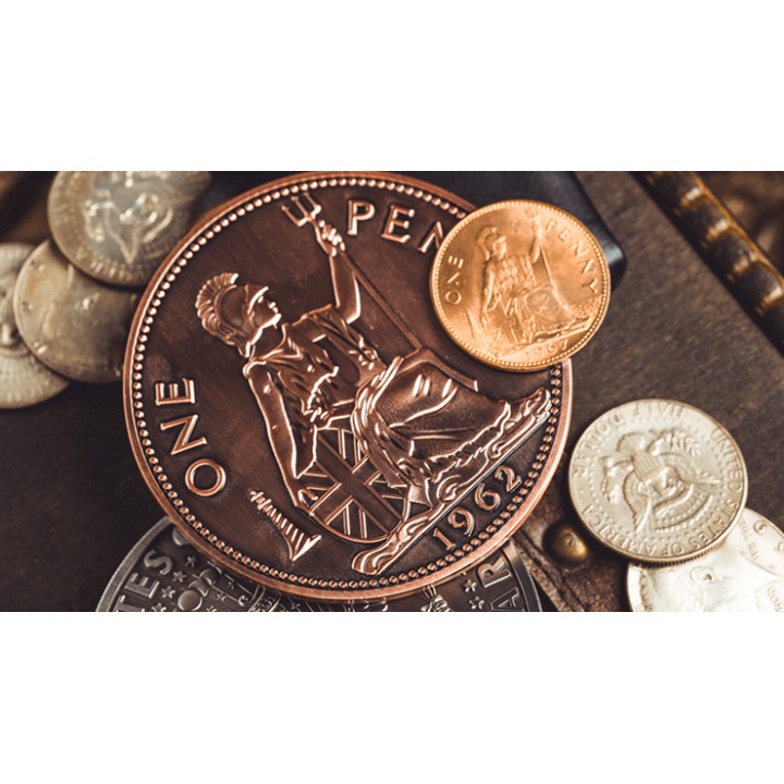 Bacon Jumbo Coin (English Penny) by Bacon Magic