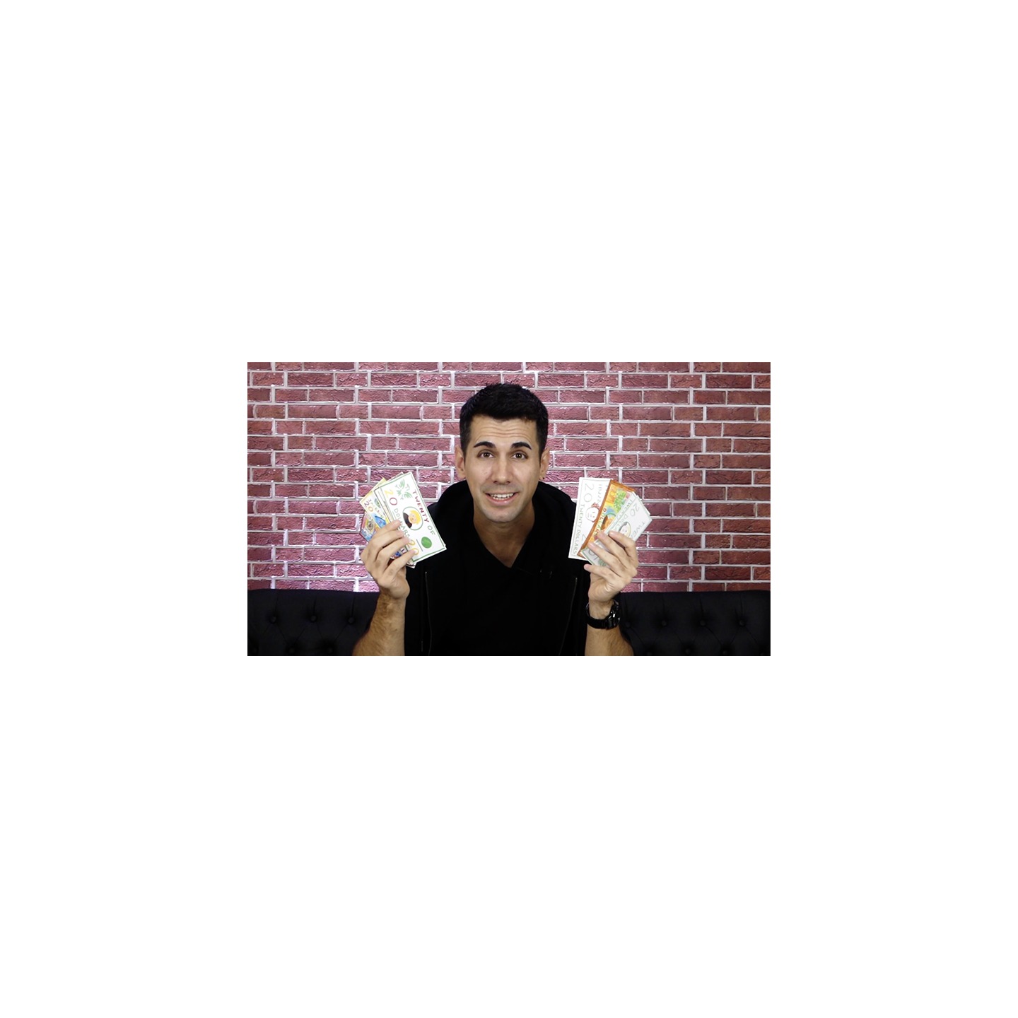 Instant Paper to Money Kid Version (Dollar) by Miguel Pizarro and Crazy Jokers