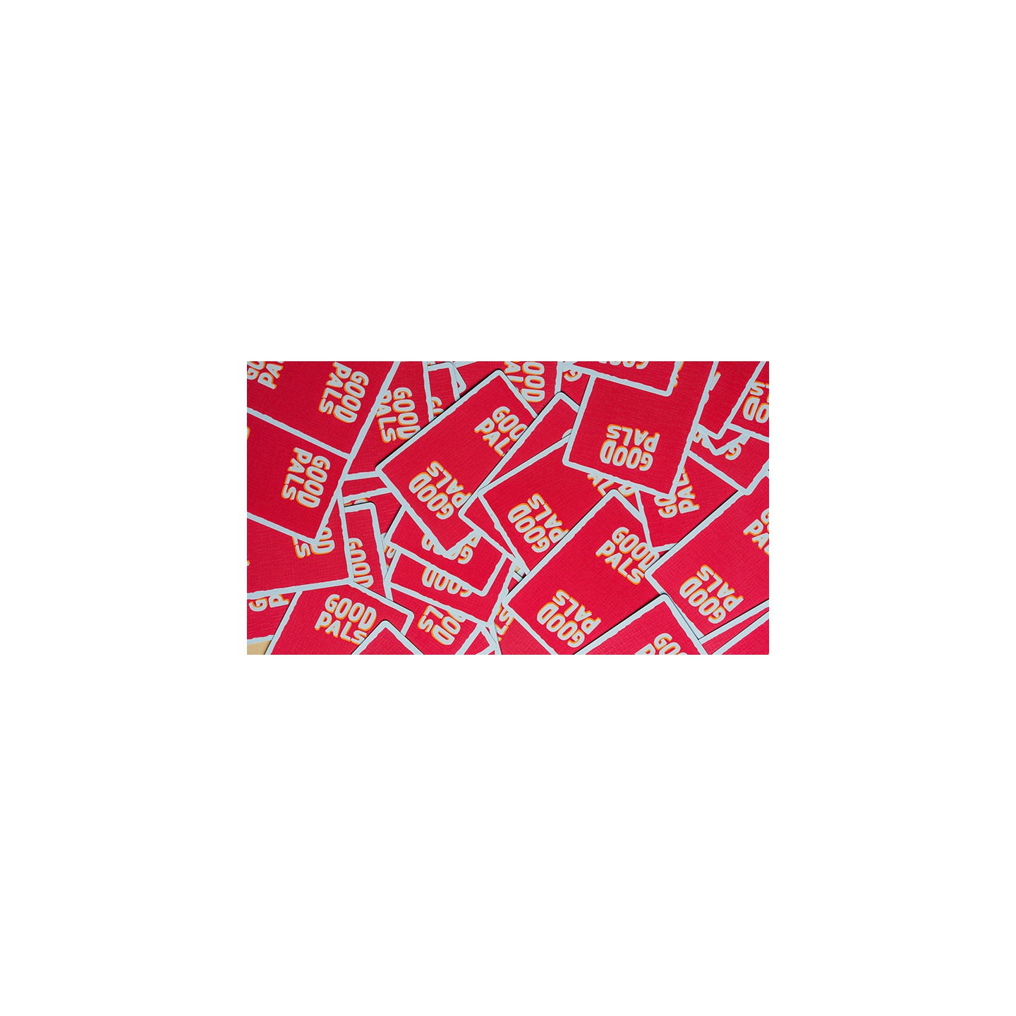 Good Pals Red Logo Playing Cards