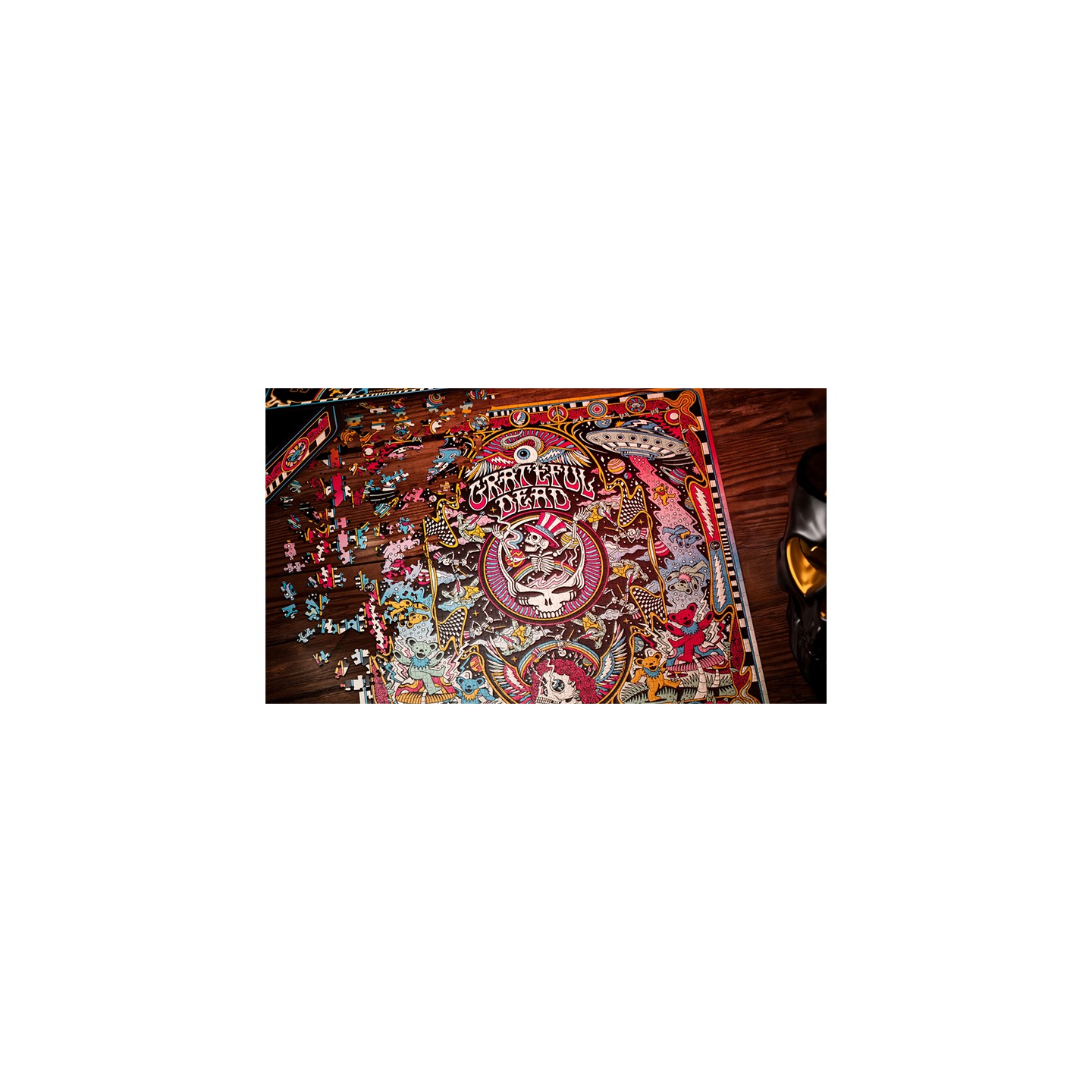 Grateful Dead Jigsaw Puzzle by theory11