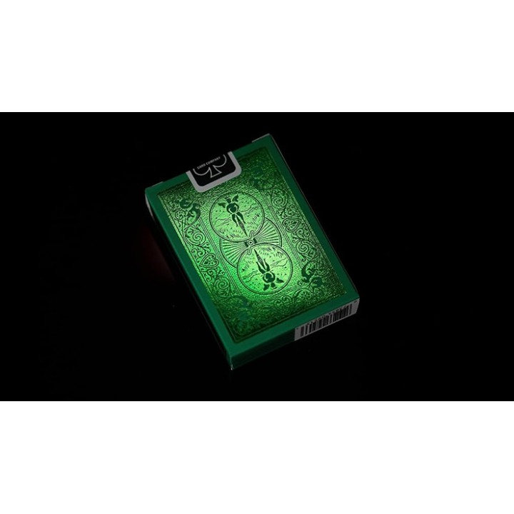 Bicycle Metalluxe Green Playing Cards by US Playing Card Co.