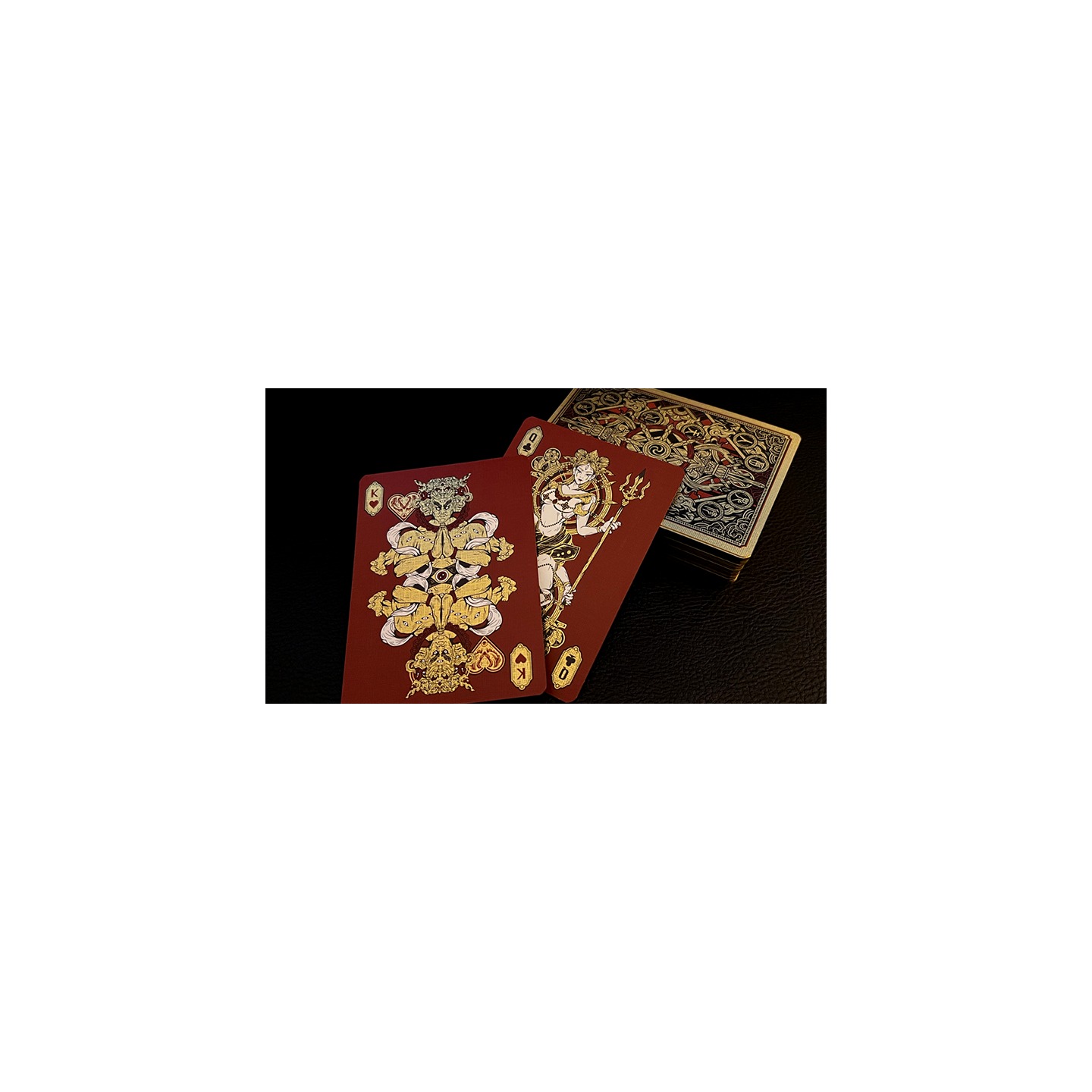 Asura Deluxe (Red) Playing Cards