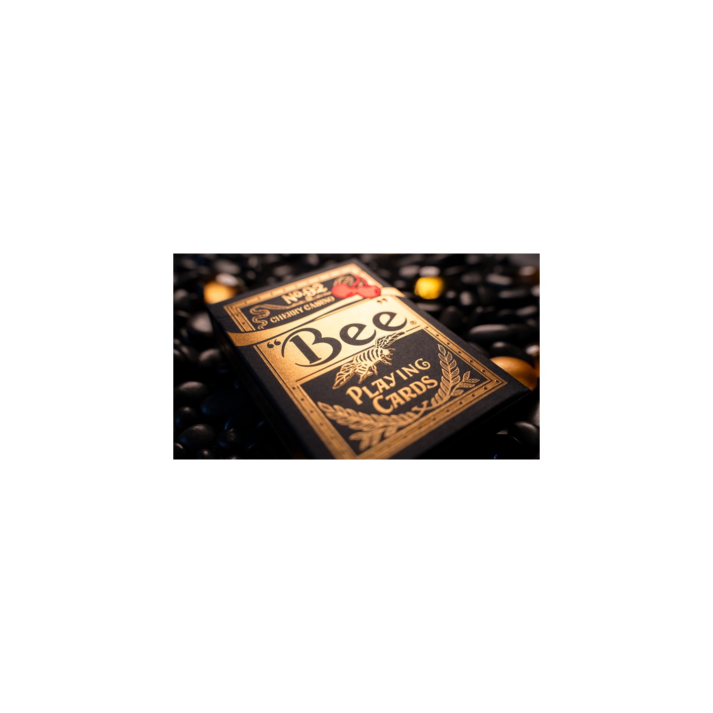 Limited Bee X Cherry 3 deck Set (Blue, Red and Black) Playing Cards