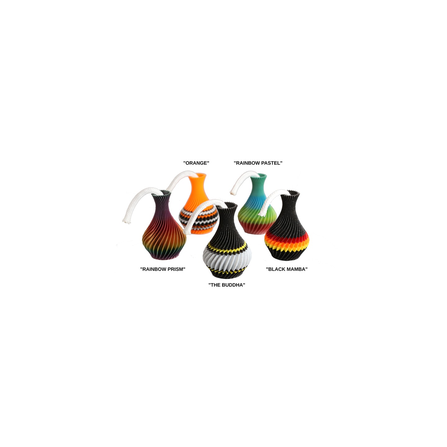 The American Prayer Vase Genie Bottle RAINBOW PRISM by Big Guy's Magic