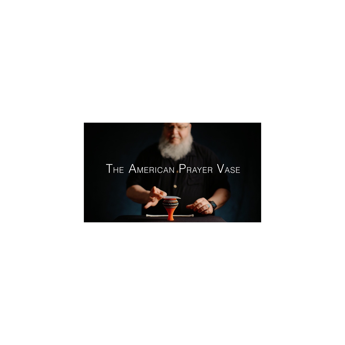 The American Prayer Vase Genie Bottle THE BUDDHA by Big Guy's Magic