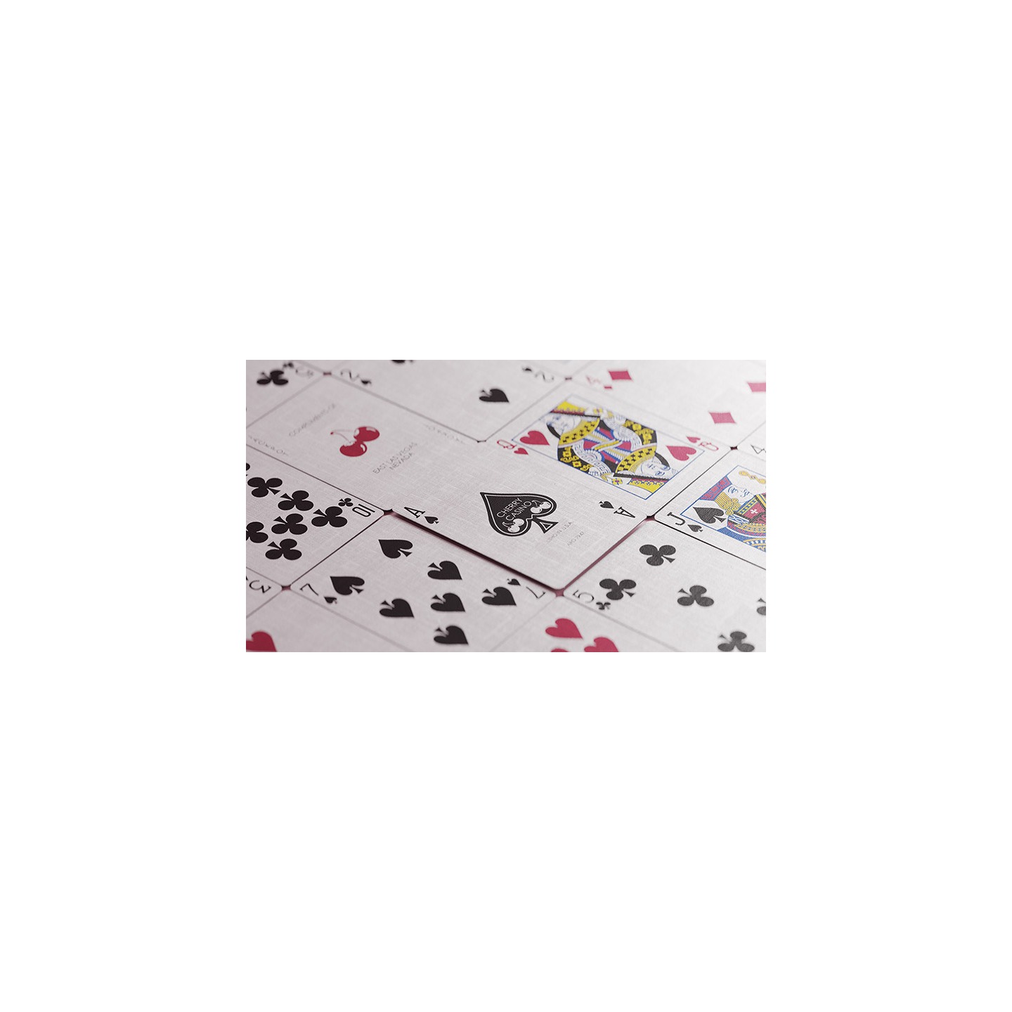 Cherry Casino (Flamingo Quartz Pink) Playing Cards By Pure Imagination Projects