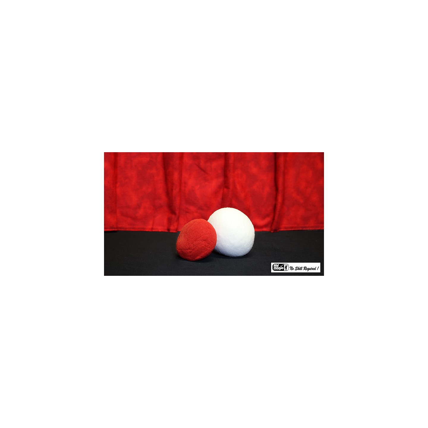 Ball to Dice (Red/White) by Mr. Magic