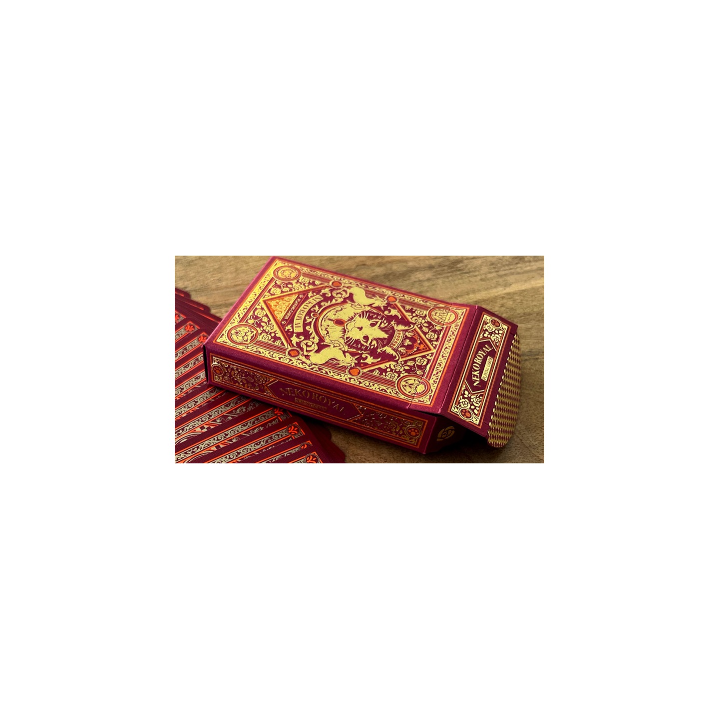 Neko Royal Red Playing Cards