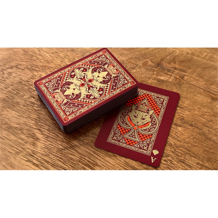 Neko Royal Red Playing Cards