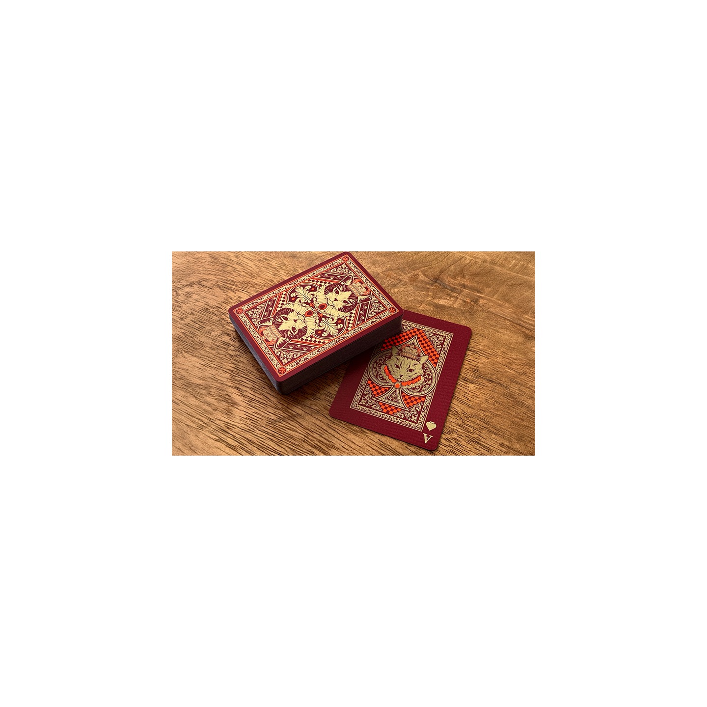 Neko Royal Red Playing Cards