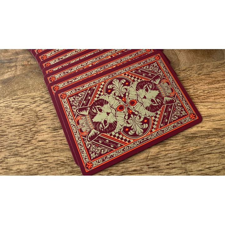 Neko Royal Red Playing Cards