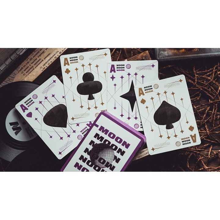 Moon (White) Playing Cards