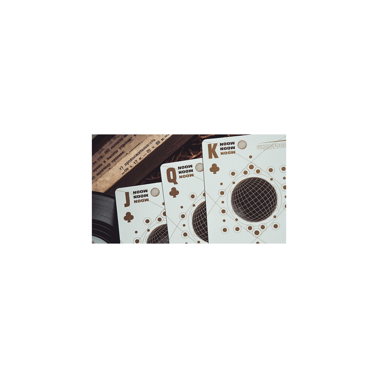 Moon (White) Playing Cards