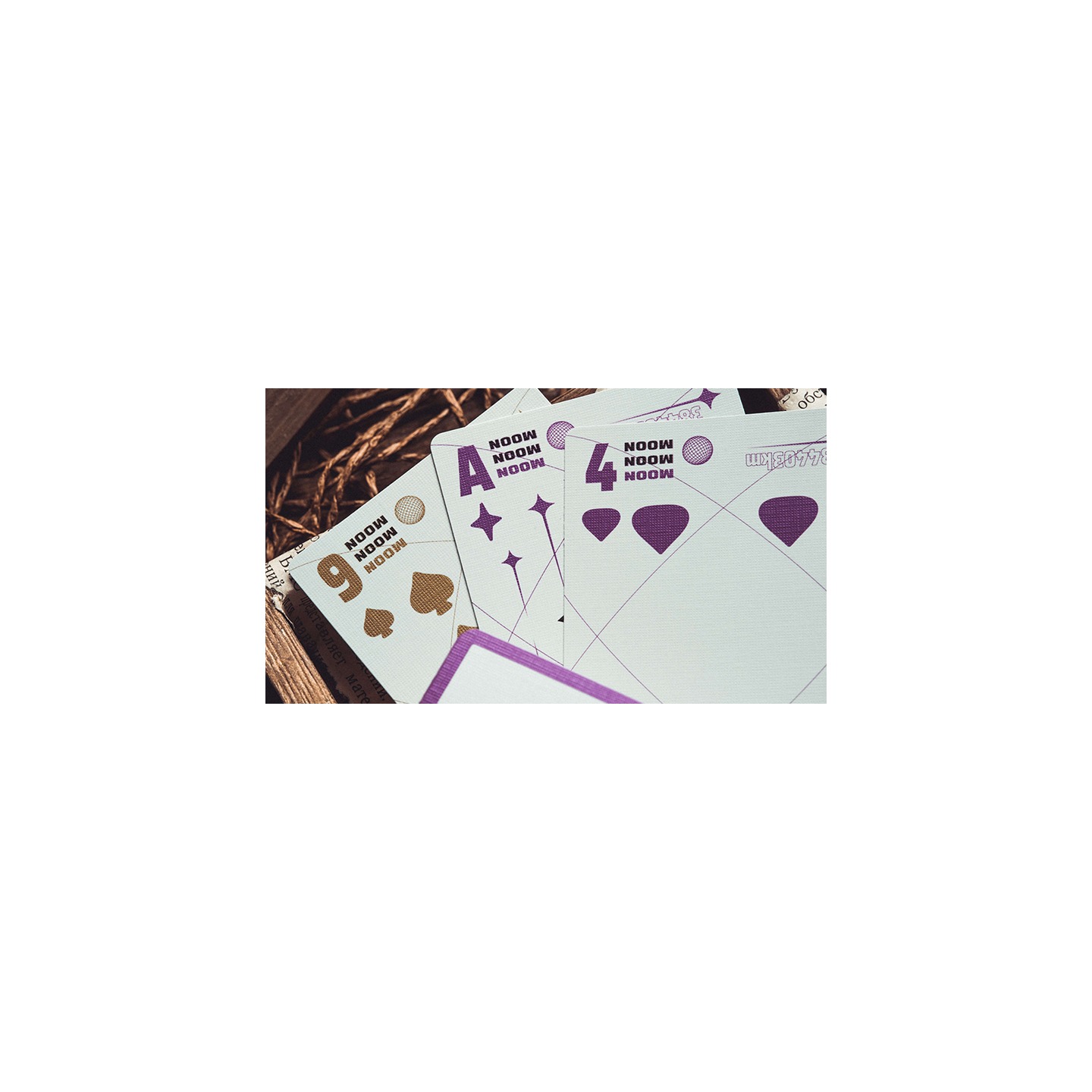 Moon (White) Playing Cards