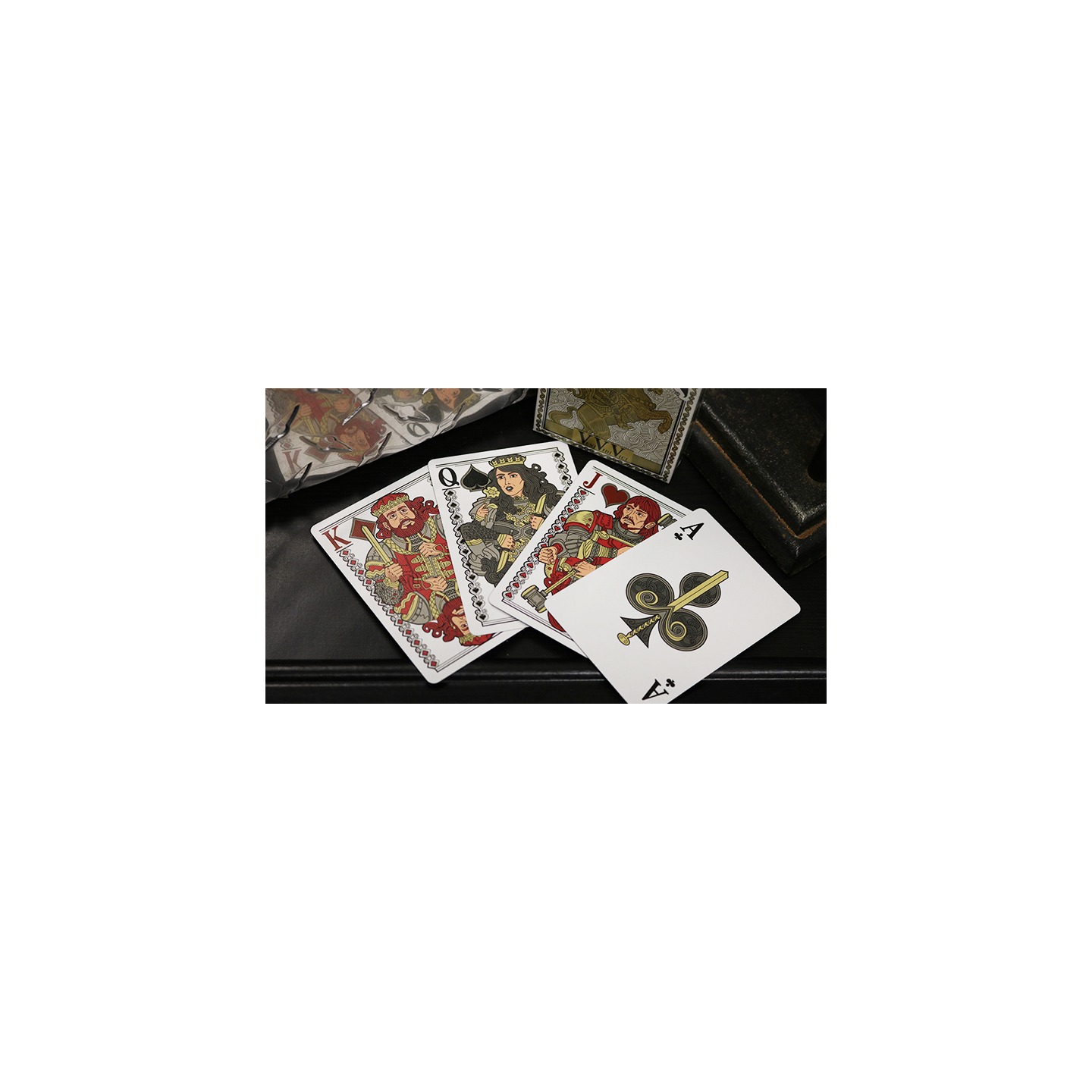 Bicycle VeniVidiVici Metallic Playing Cards by Collectable Playing Cards