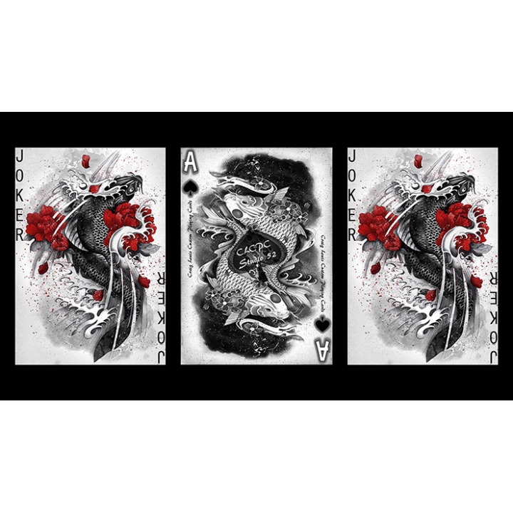Silver Dragon (Standard Edition) Playing Cards by Craig Maidment
