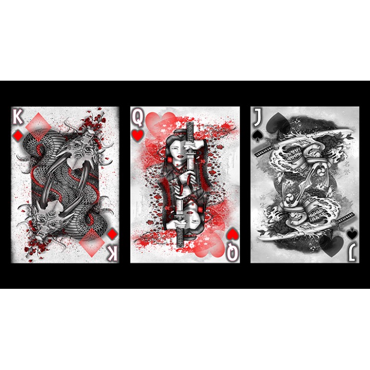 Silver Dragon (Standard Edition) Playing Cards by Craig Maidment