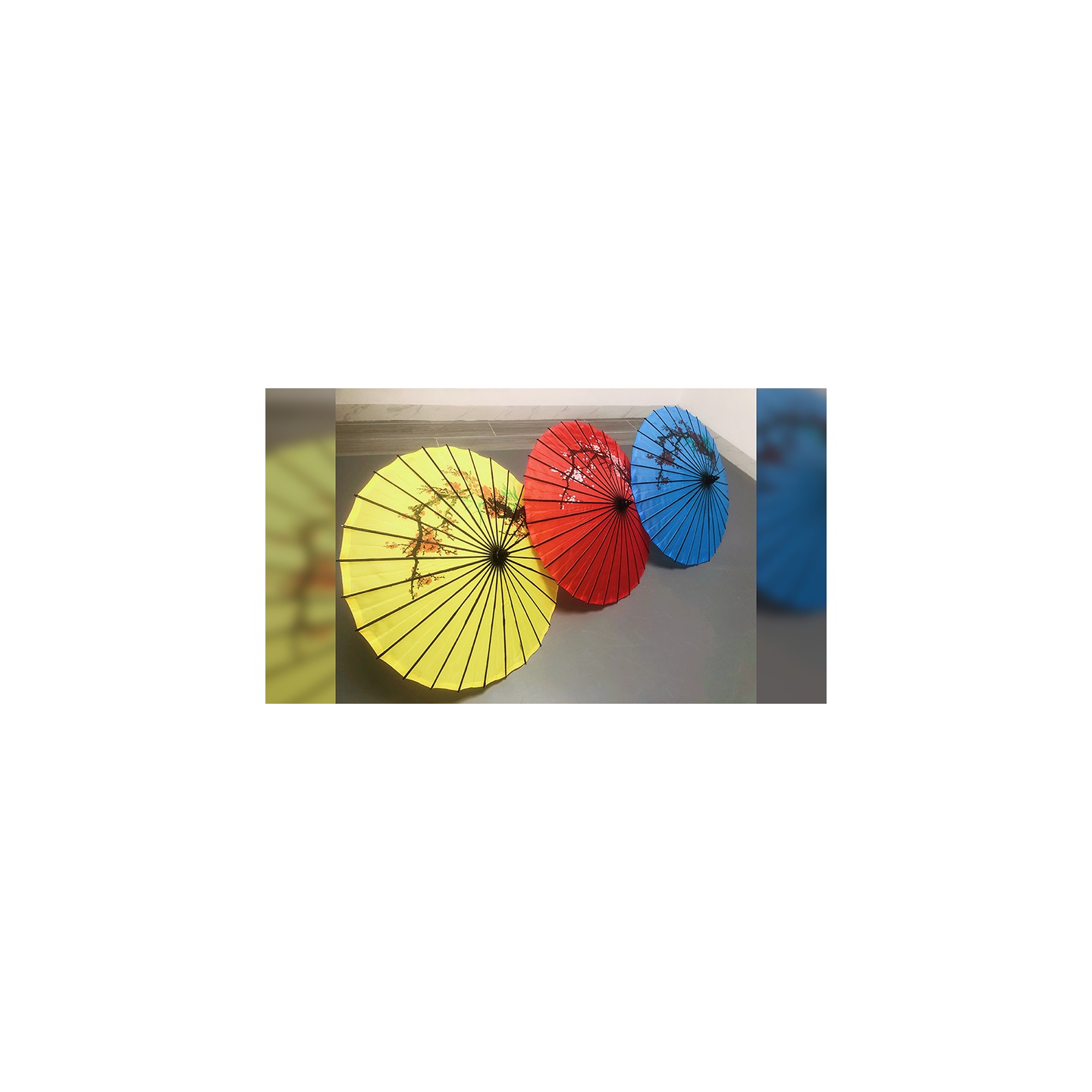 Dragon Parasol BLUE by LY & MS Magic