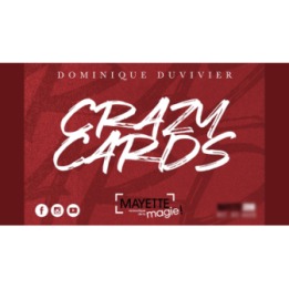 Crazy Cards (Gimmicks and Online Instructions) by Dominique Duvivier