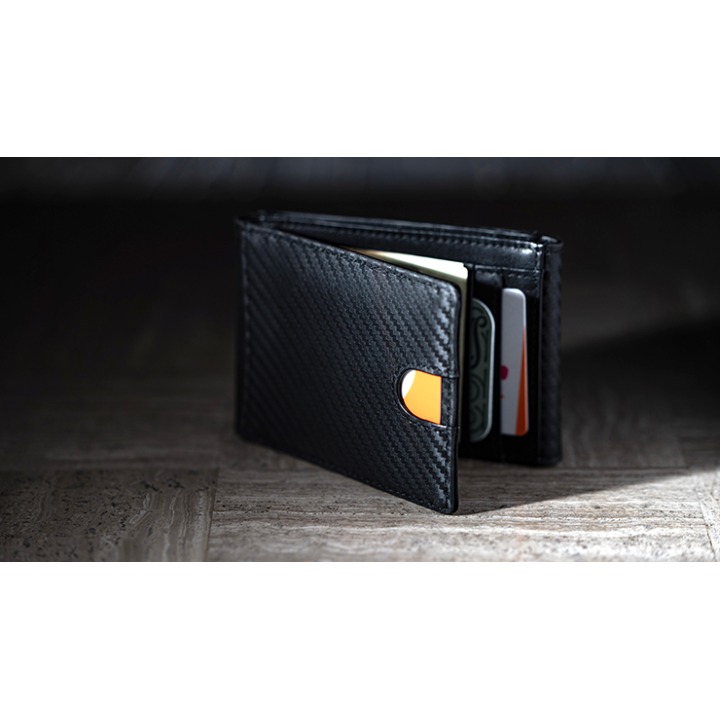 FPS Zeta Wallet Black (Gimmicks and Online Instructions) by Magic Firm