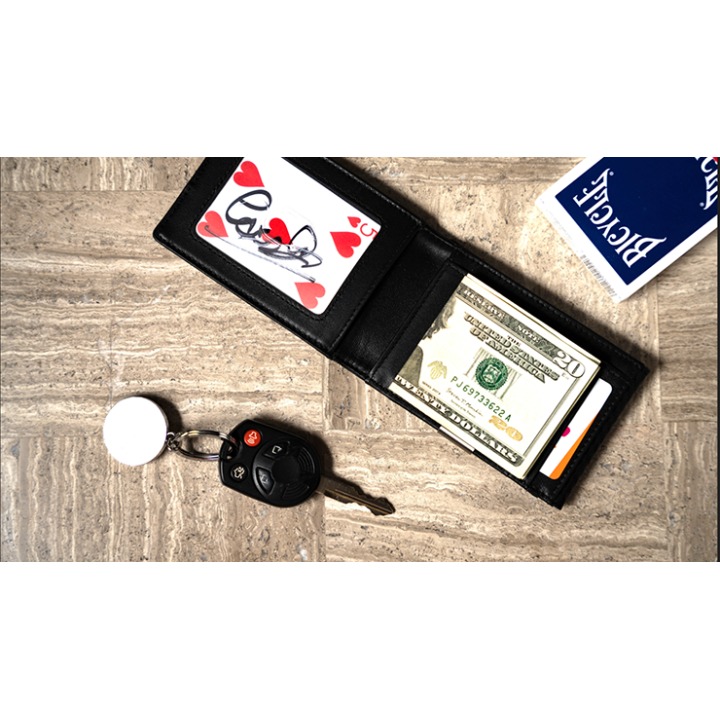 FPS Zeta Wallet Black (Gimmicks and Online Instructions) by Magic Firm