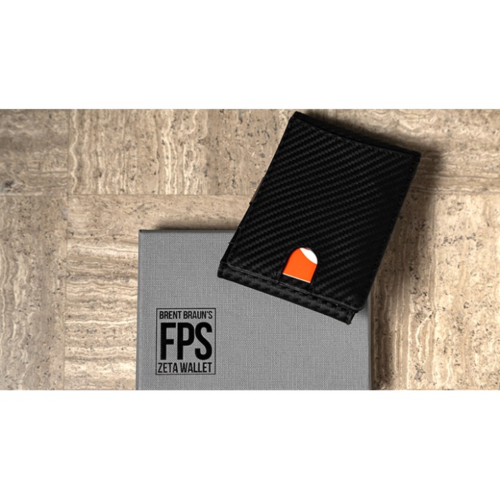 FPS Zeta Wallet Black (Gimmicks and Online Instructions) by Magic Firm