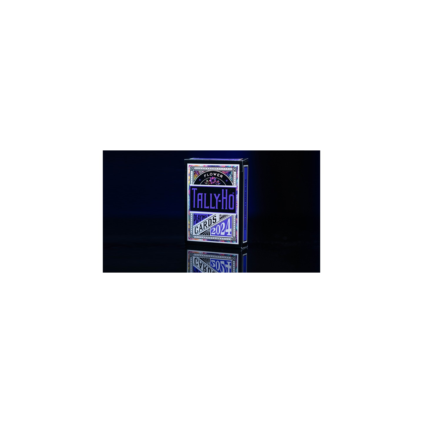 Tally-Ho 2024 (Flower) Playing Cards by US Playing Card Co
