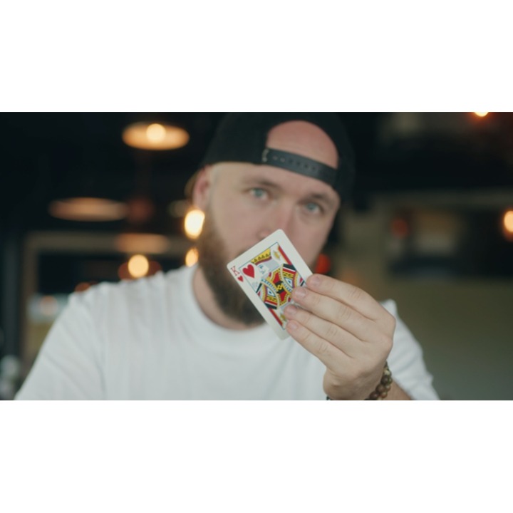 My Opener Blue (Red Prediction Card) by Jean-Pierre Vallarino & Jordan Victoria
