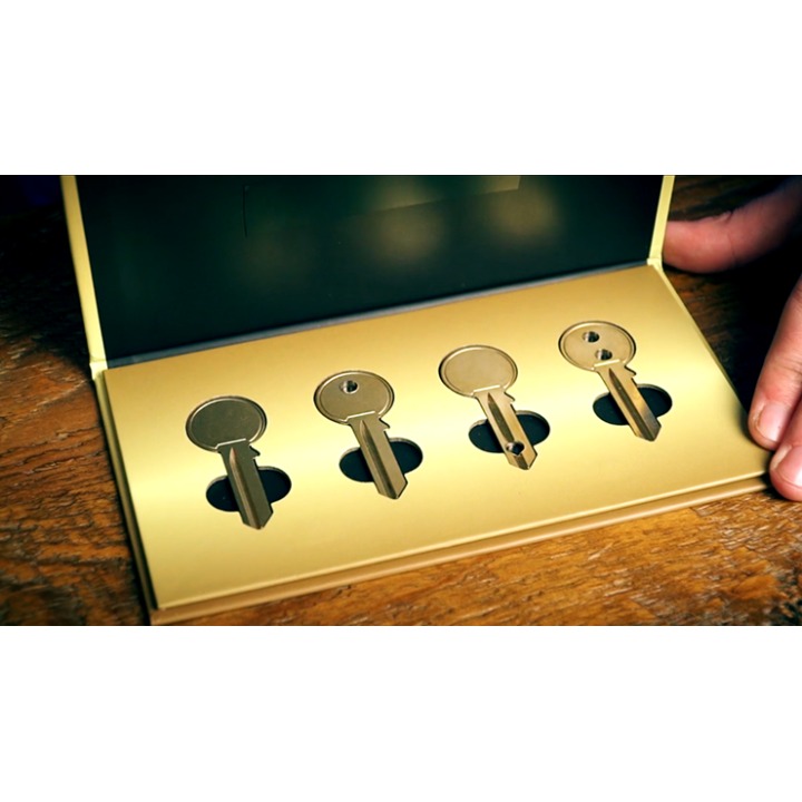 Keymaster Brass (Gimmicks and Online Instructions) by Craig Petty