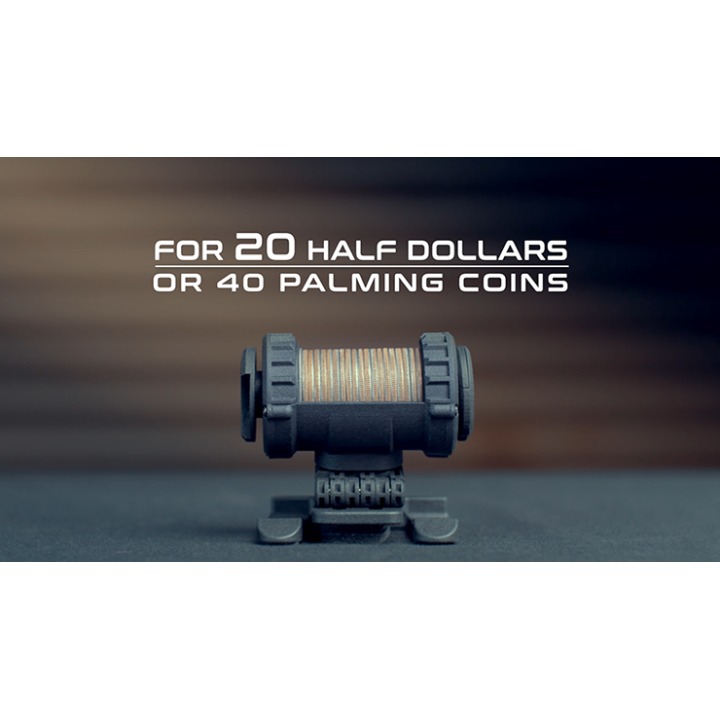 Hanson Chien Presents 20HDD (20 Half Dollar Dropper) by Ochiu Studio (Black Holder Series)