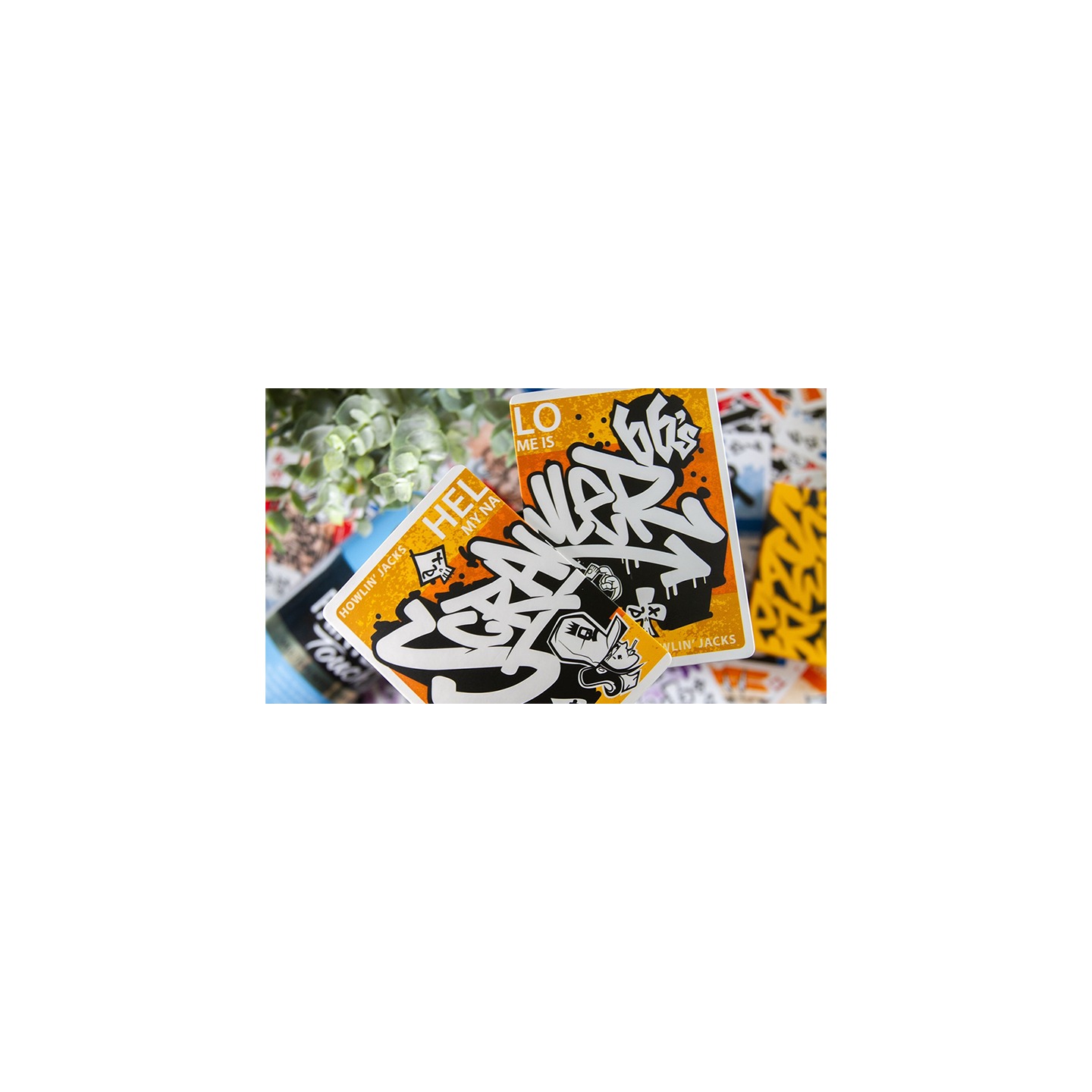 Scrawler 66's Playing Cards by Howlin' Jacks
