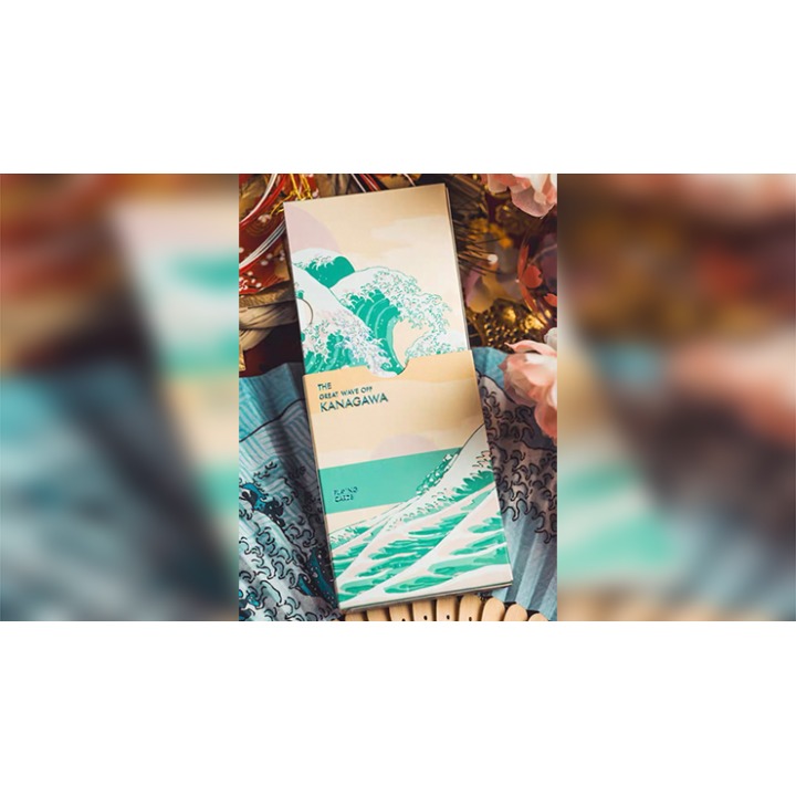 The Great Wave off Kanagawa V3 (Fresh Spring / Peppermint Green) Playing Cards