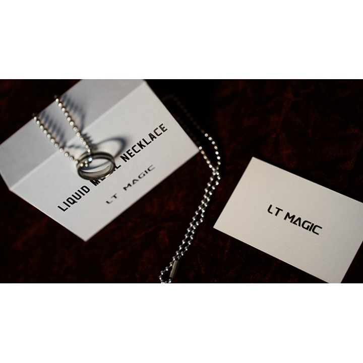 Liquid Metal Necklace by LT Magic'