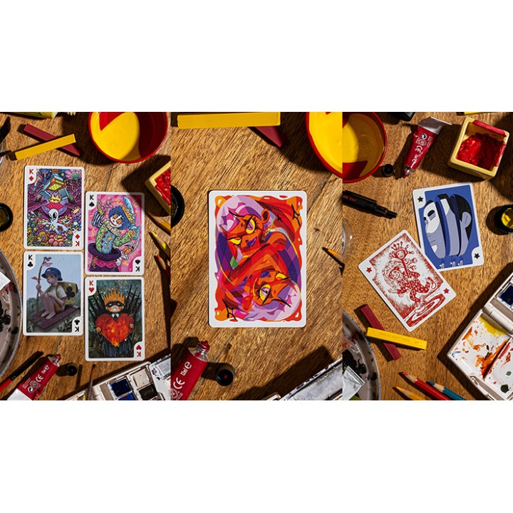 Bicycle Sari Sari (Code Red Edition) Playing Cards