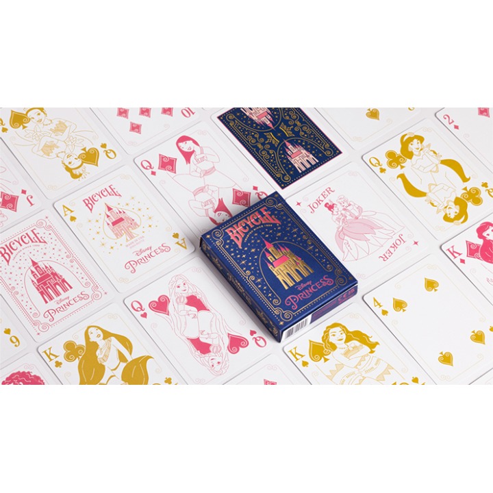 Bicycle Disney Princess (Navy) by US Playing Card Co.