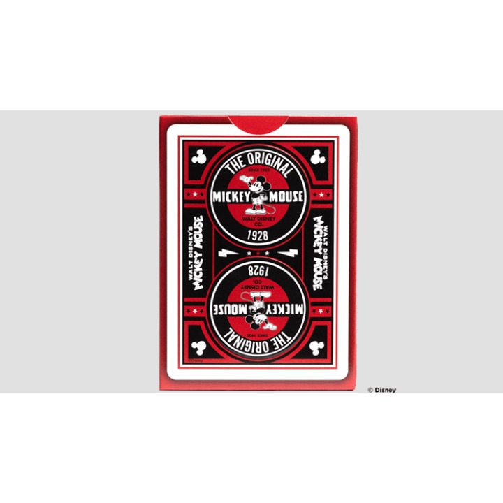 Bicycle Disney Classic Mickey Mouse (Red) by US Playing Card Co.