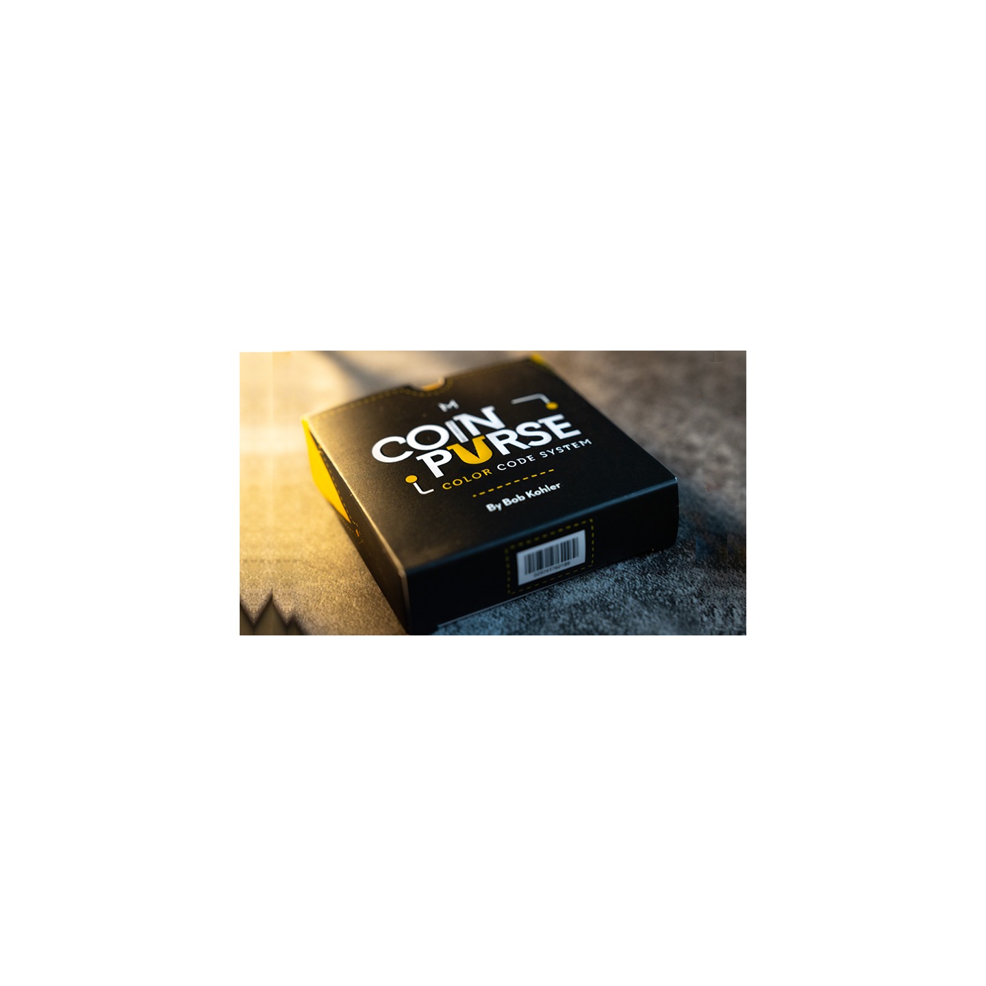 COLOR CODE COIN PURSE YELLOW by Bob Kohler