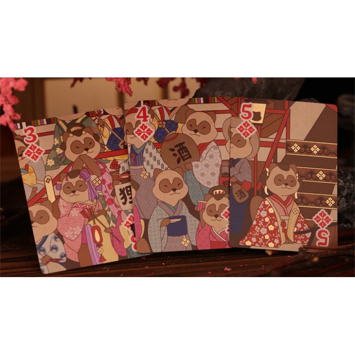 Tanuki Yukaku (Yukaku Tales) Playing Cards