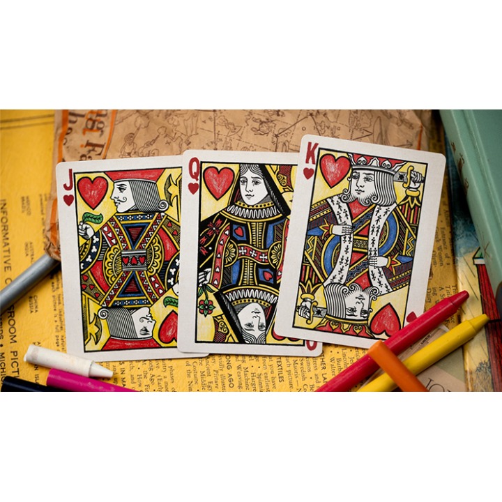 Crayon Playing Cards by Kings Wild Project