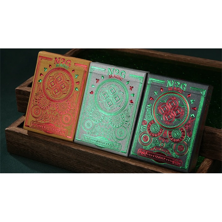 COIPIX (Green) Playing Cards by N2G
