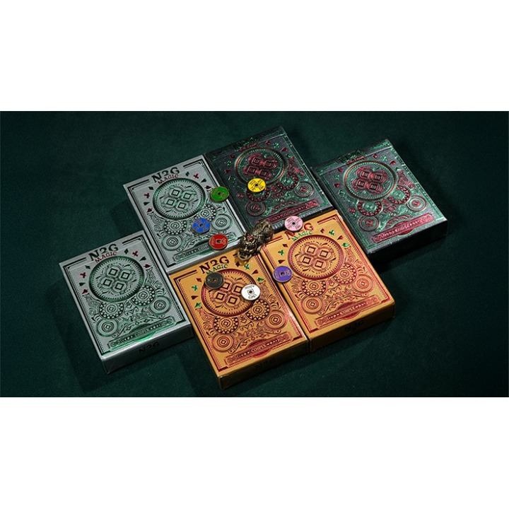 COIPIX (Green) Playing Cards by N2G