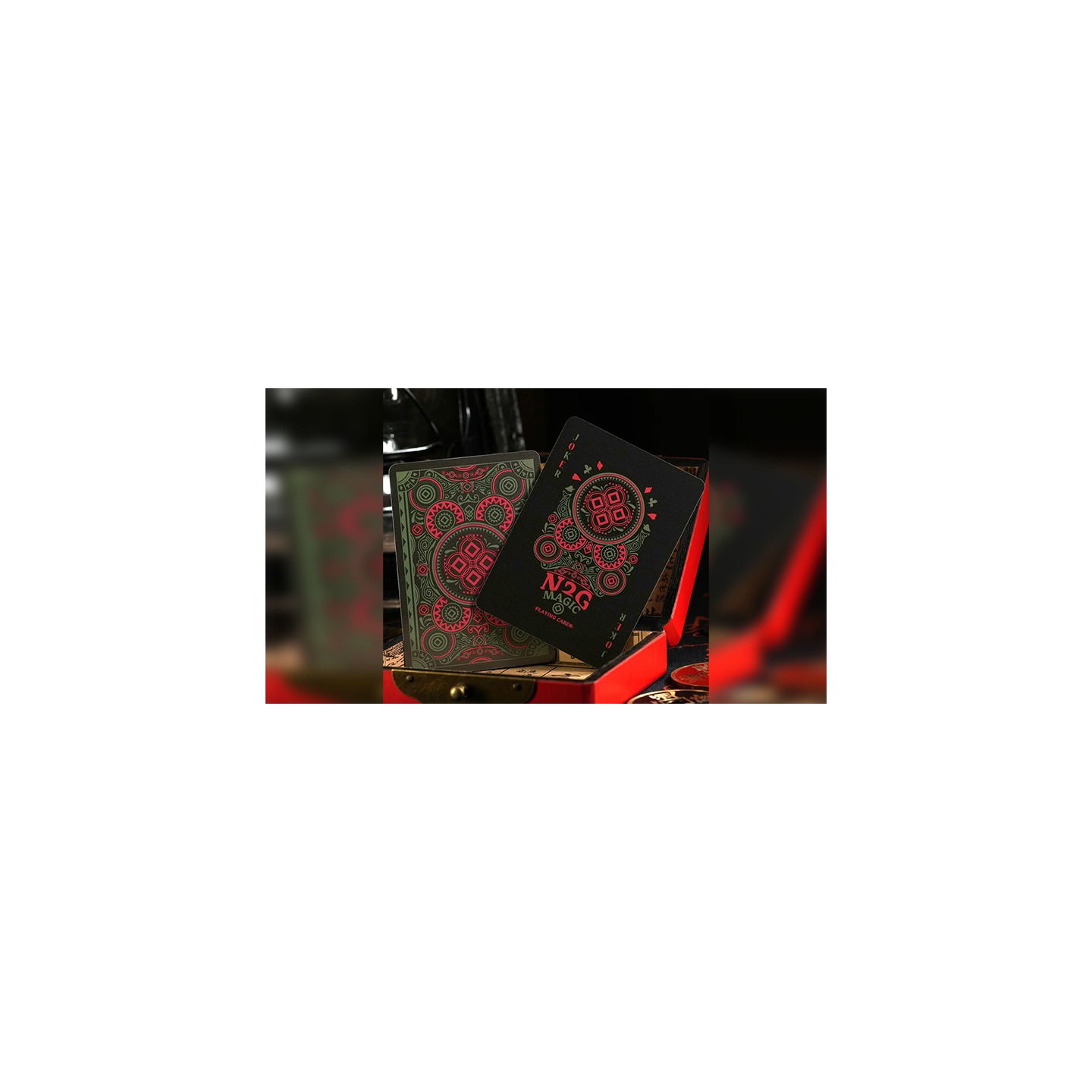 COIPIX (Black) Playing Cards by N2G