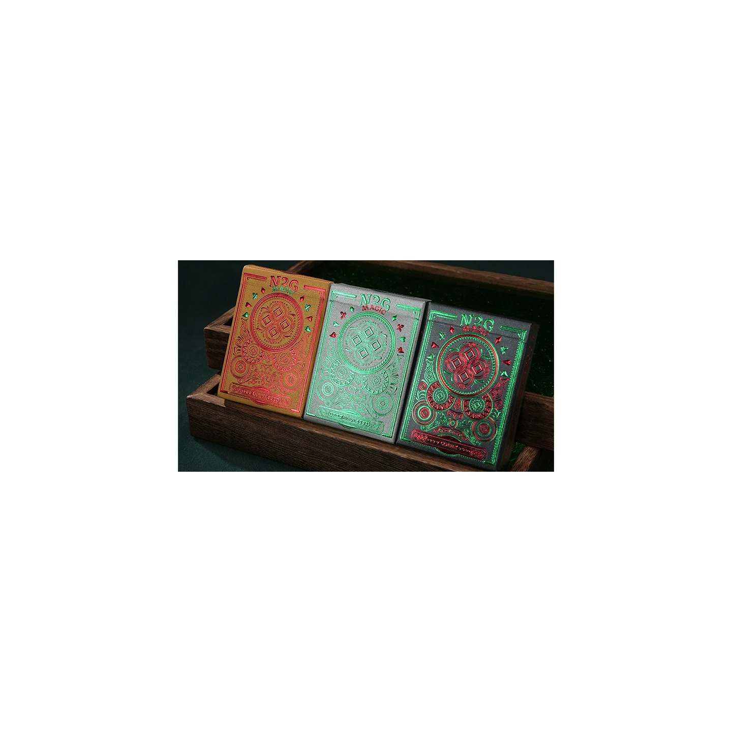 COIPIX (Black) Playing Cards by N2G