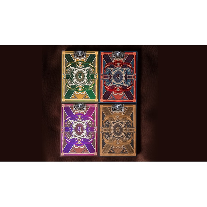King's Head (Black and Gold Foil) Playing Cards by Joker and the Thief