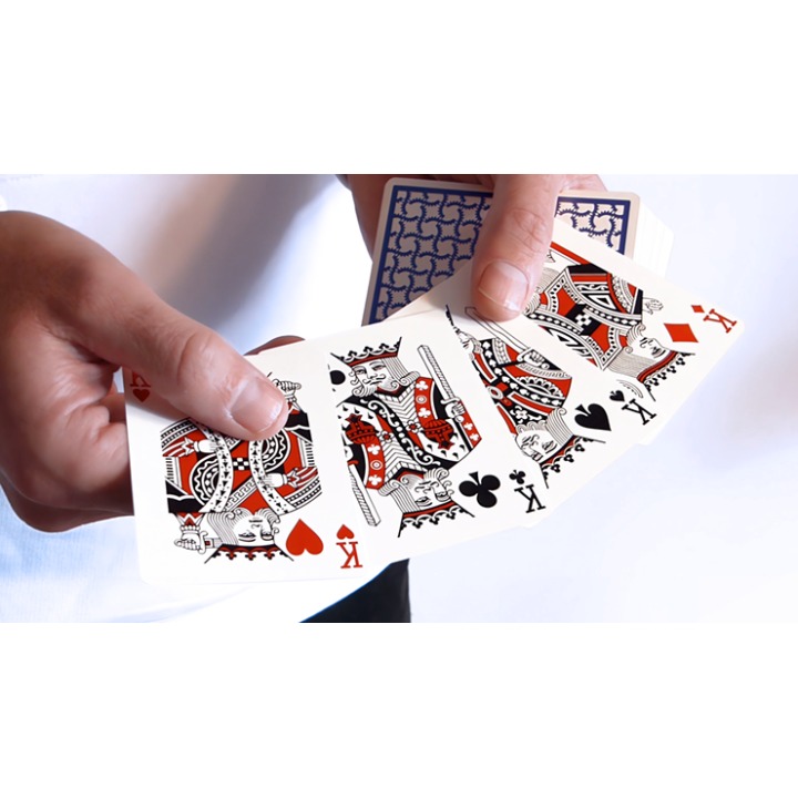 TURN (Blue) Playing Cards by Mechanic Industries
