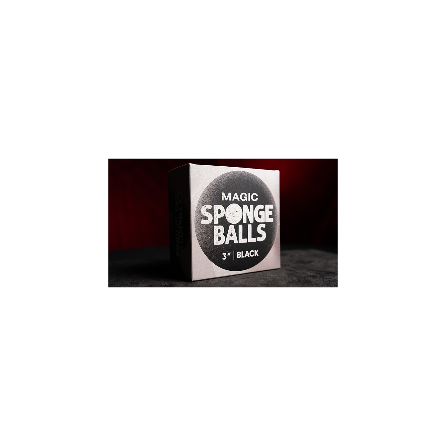 Magic Sponge Balls 4PK BLACK 3" by Murphy's Magic